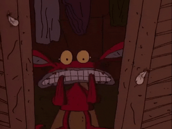 House Monster Eating Hand GIF