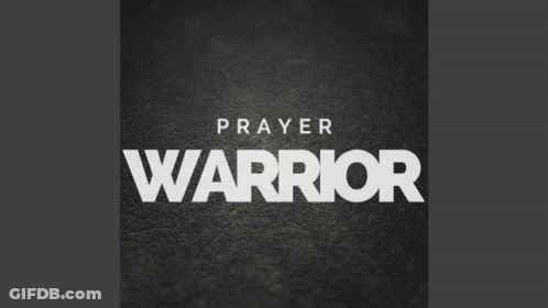 House Of Prayer Poster With Cross And Bible GIF