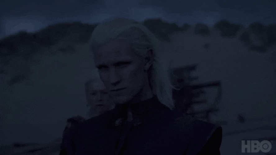 House Of The Dragon Daemon Looks Focused GIF