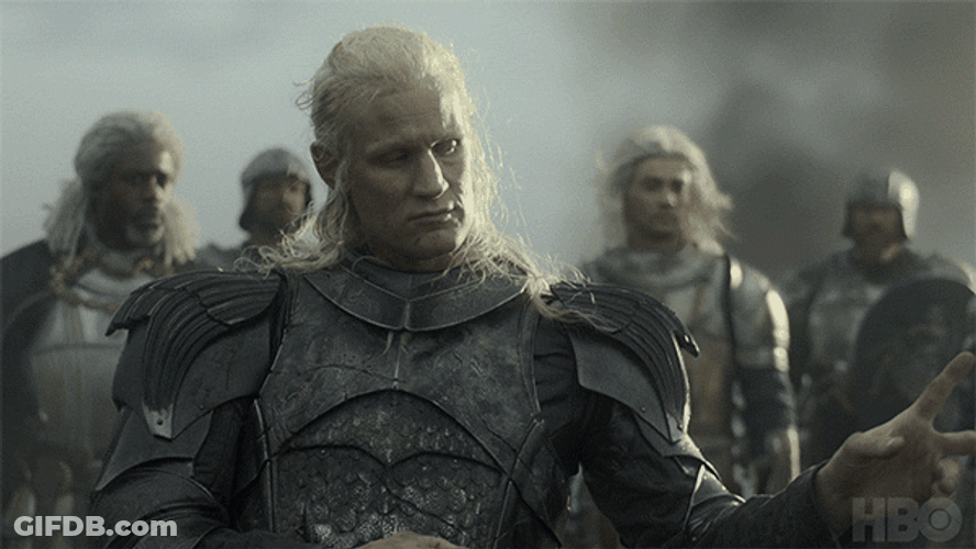 House Of The Dragon Daemon Reads Letter GIF