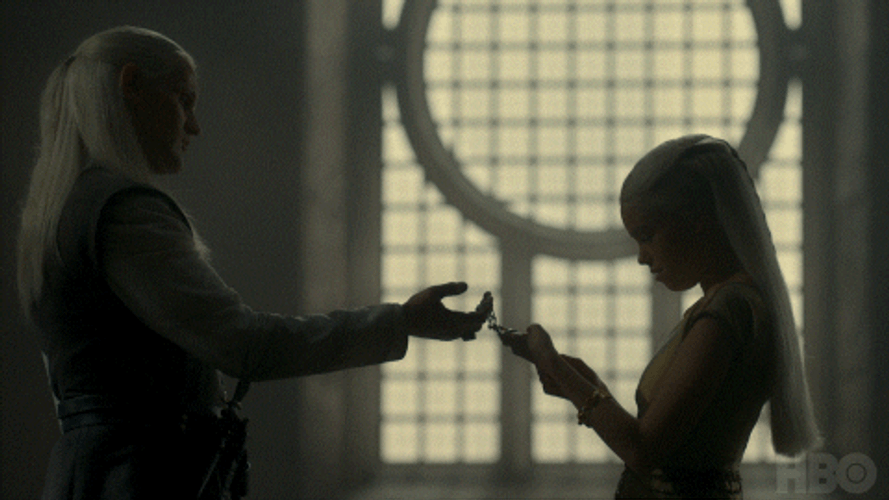 House Of The Dragon Daemon Takes Necklace GIF