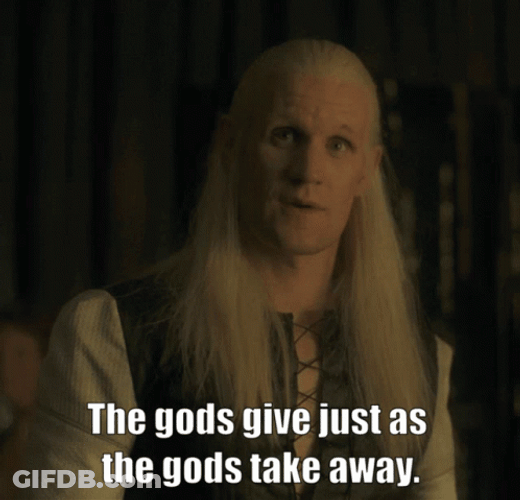 House Of The Dragon Daemon Talks About God GIF