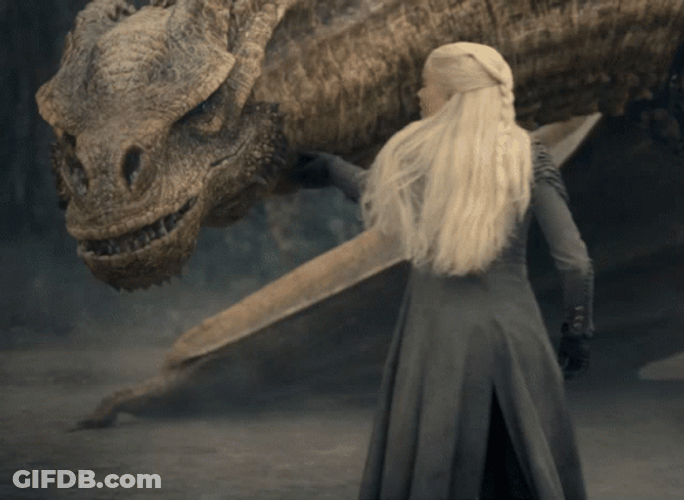 House Of The Dragon Rhaenyra Moves Away GIF