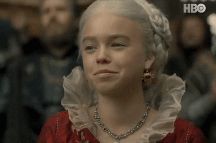 House Of The Dragon Rhaenyra Sweet Smile GIF