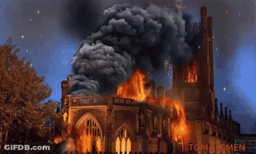 House On Fire With Tom Slemen GIF