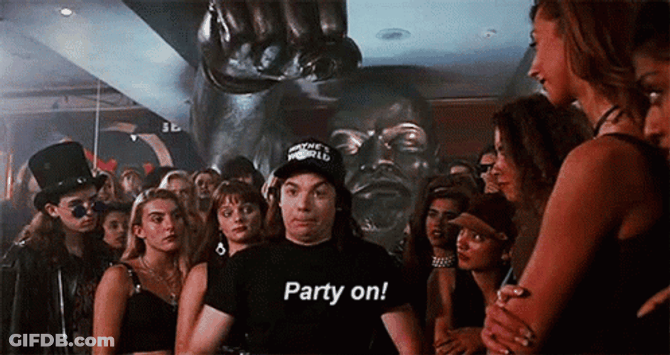 House Party On Dana Carvey GIF