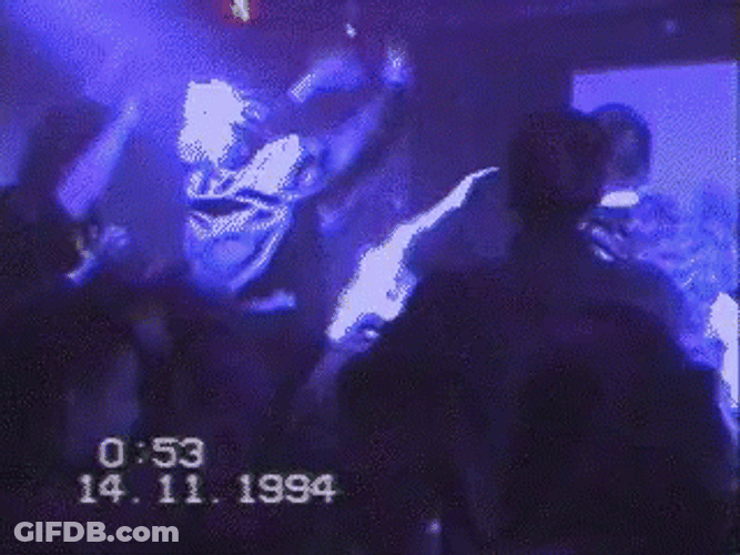 House Party Purple Lighting GIF