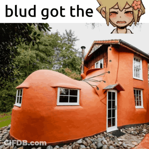 House That Looks Like Shoe Blud Got The GIF