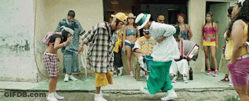 House With Top Hat On Concrete Slab GIF