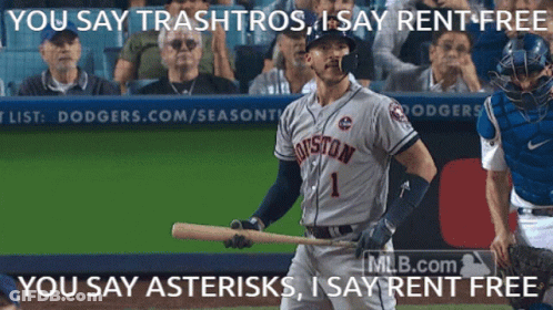 Houston Baseball Player Holding Bat GIF