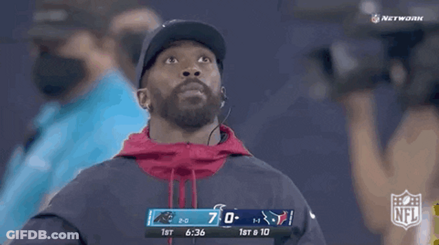 Houston Texans Coach Clapping GIF