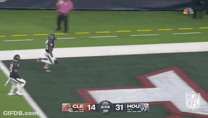 Houston Texans Player Chasing GIF