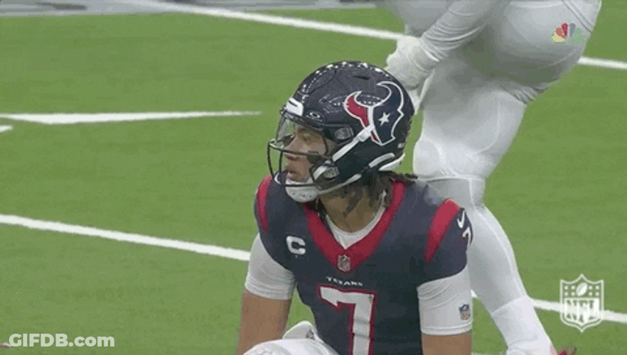 Houston Texans Player Disappointment GIF