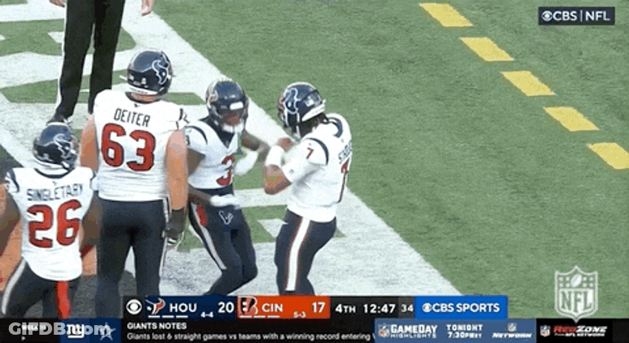 Houston Texans Players Dancing Together GIF