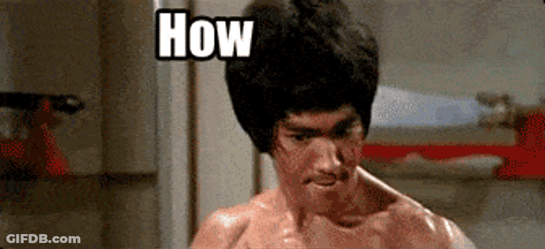 How About No Bruce Lee GIF