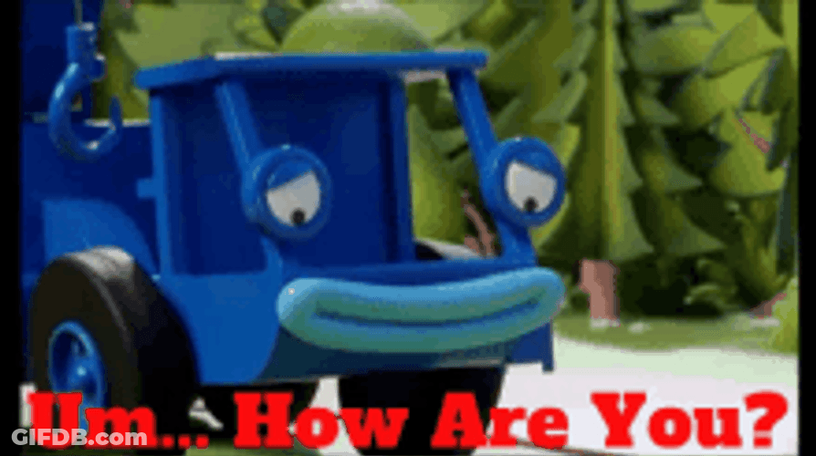 How Are You Bob The Builder Lofty Truck GIF