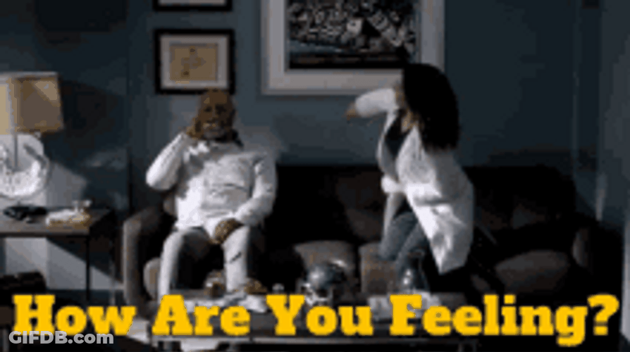 How Are You Feeling Mental Check Talk GIF