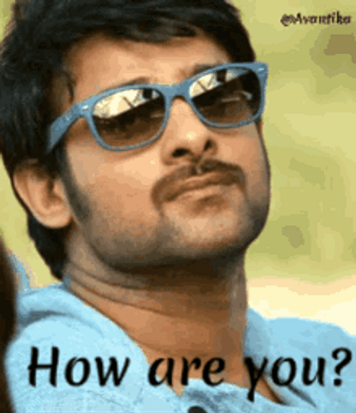 How Are You Guy Nodding With Glasses GIF