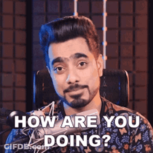 How Are You Unmesh Dinda Indian Influencer GIF