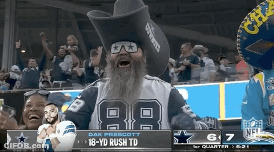 How Bout Them Cowboys Dallas Football GIF