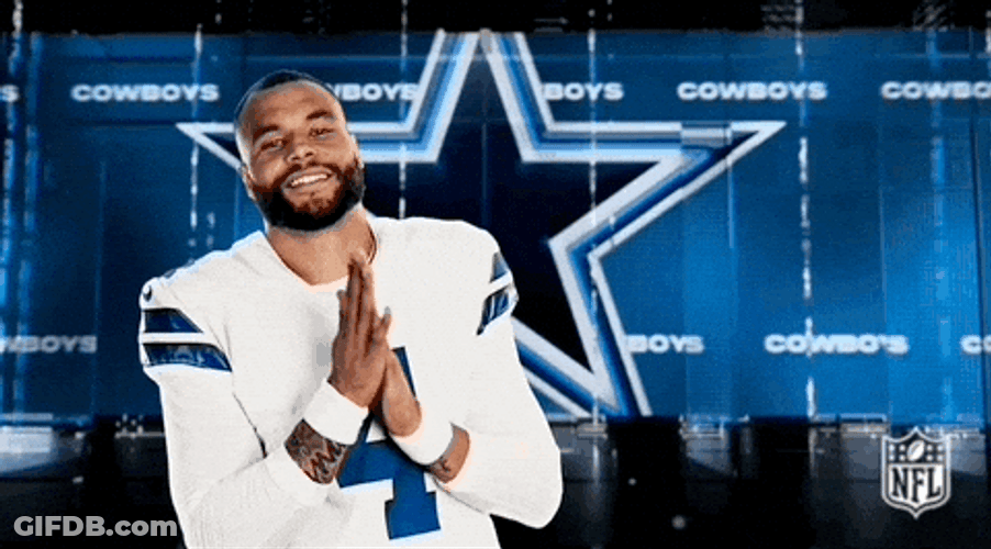 How Bout Them Cowboys Dallas Player GIF