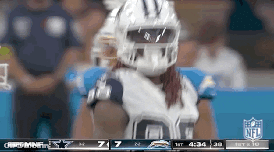 How Bout Them Cowboys Player Pointing GIF