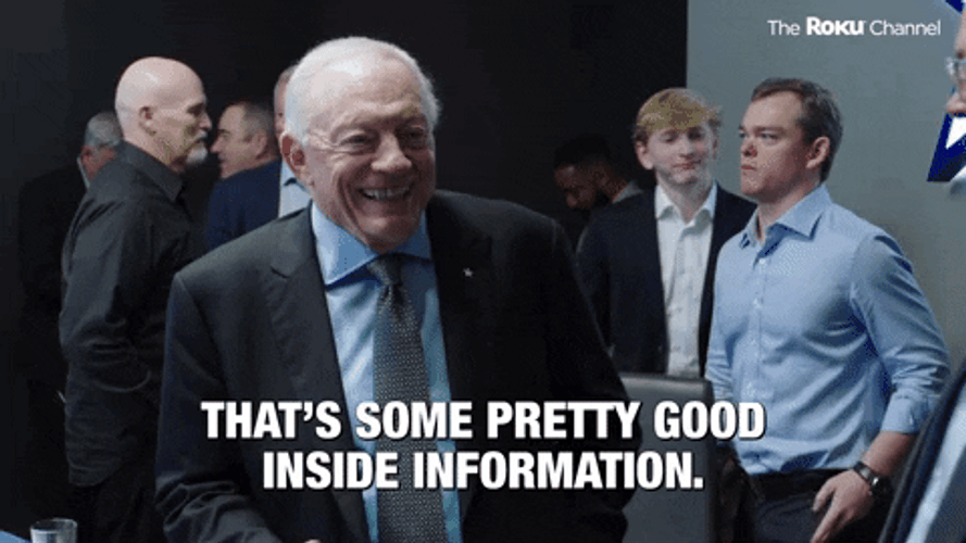 How Bout Them Cowboys That's Pretty Good Information GIF