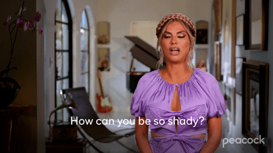 How Can You Be So Shady GIF