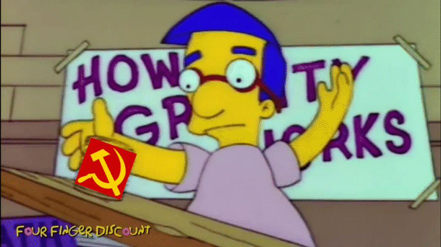 How Communism Works Simpsons Memes Bart GIF