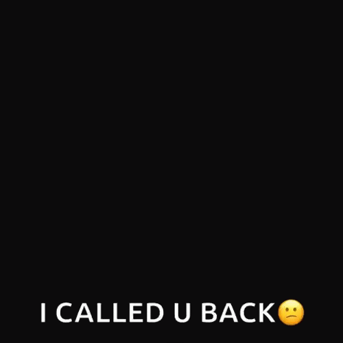 How Could You Miss My Call Snoopy GIF