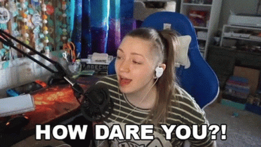 How Dare You Panser Trade Chat GIF