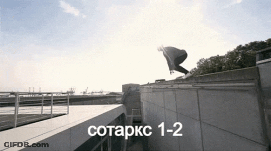 How Do You Handle Stress Parkour GIF