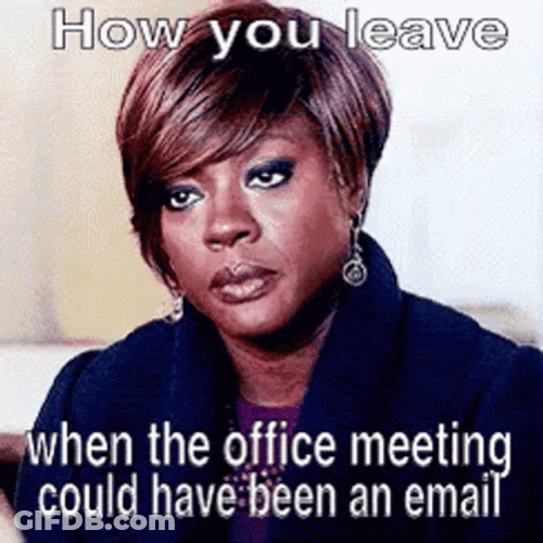 How Do You Leave The Meeting GIF