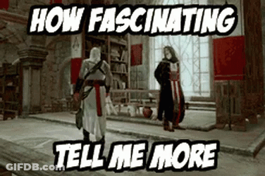 How Fascinating Tell Me More Video Game Scene GIF