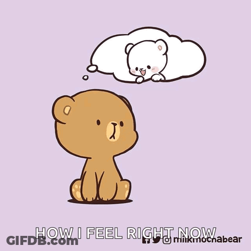 How I Feel Right Now Teddy Bear GIF