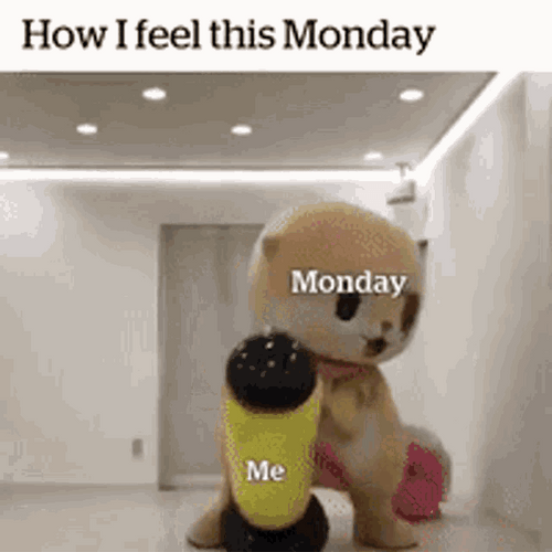 How I Feel This Monday GIF