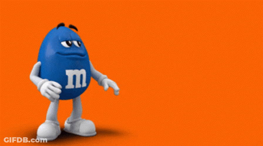 How Irony M&M Chocolate GIF