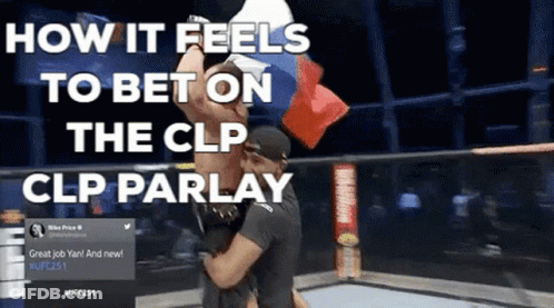 How It Feels To Bet On The Clp Parlay GIF