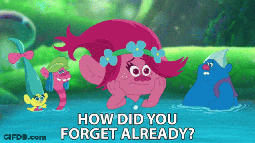 How People Dont Forget Already GIF
