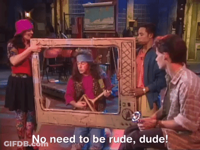 How Rude New Kid In Town No Need To Be GIF