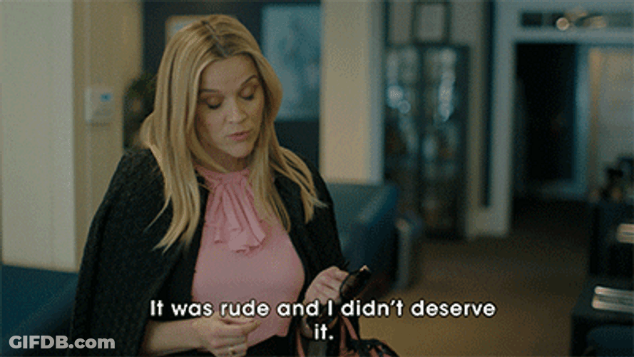 How Rude Reese Witherspoon Didn't Deserve It GIF