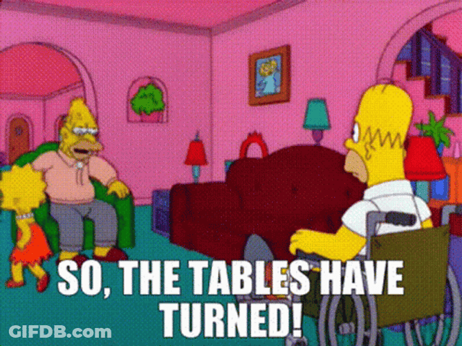 How The Turntables Grampa Simpson Meme GIF