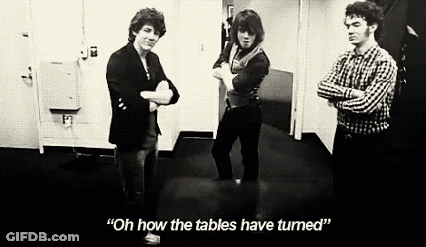 How The Turntables Jonas Brothers Vintage GIF