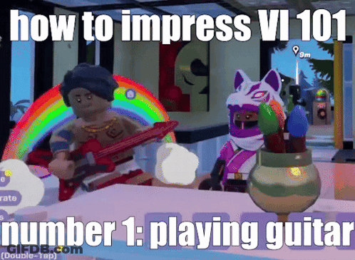 How To Impress Vi 101 Number 1 Playing Guitar GIF
