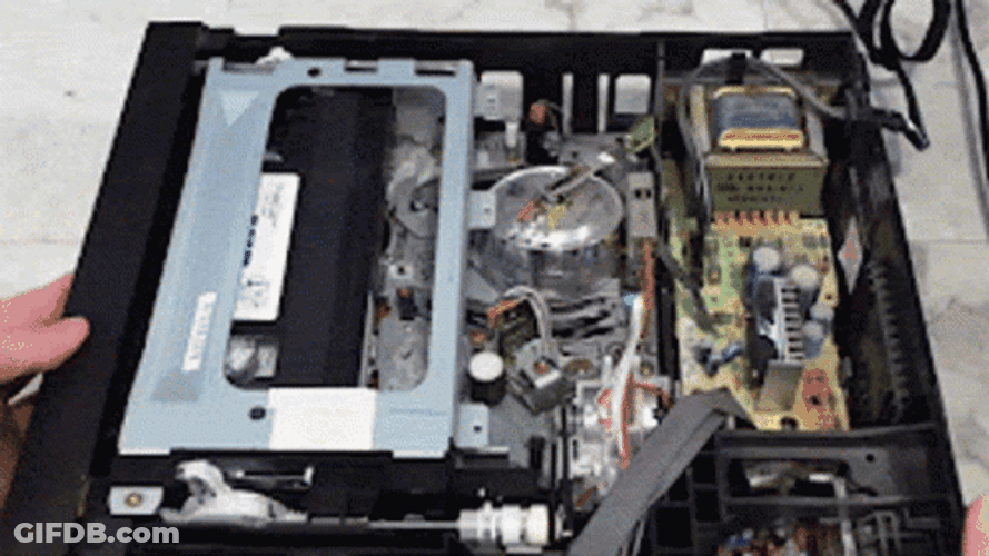 How Vhs Works Animation GIF