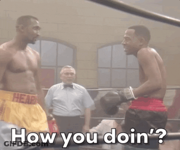 How You Doin Boxing GIF
