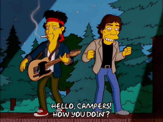 How You Doin Campers GIF