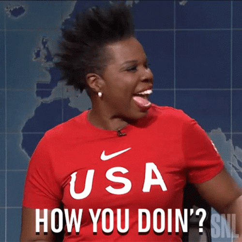 How You Doin SNL Weekend Update GIF