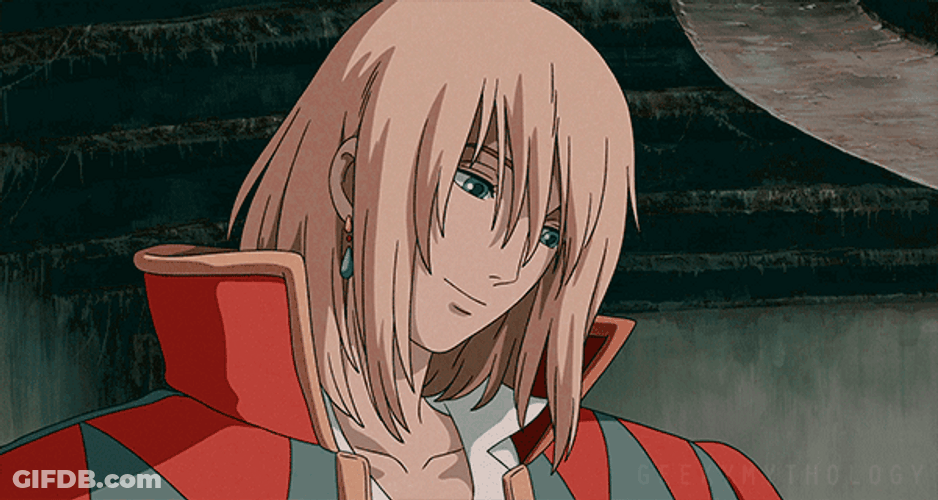 Howl's Moving Castle Blonde Howl GIF