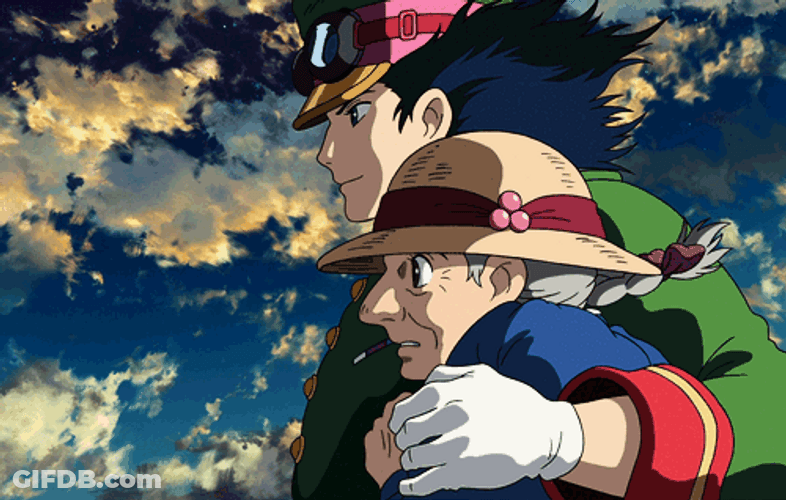 Howl's Moving Castle Grandma Sophie Howl GIF